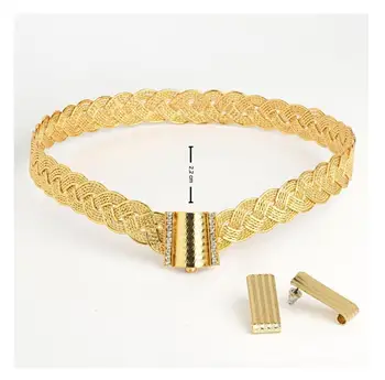 

Women, Gift, Gold-Effect Necklace and Earrings Set, Very Elegant, Stylish, Trend