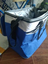 Paquete grande de aislamiento térmico Oxford de 34L, bolsas portátiles de contenedor para Picnic, bolsa aislante de alimentos, bolsas refrigeradoras