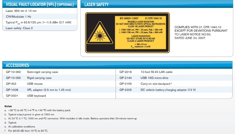 EXFO Max715B OTDR с 3 длинами волн и iolm