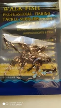 Lote de 30 unids/lote de anillos giratorios sólidos, Conector de pesca, ganchos de pesca para barco oceánico, Conector de enlace rápido