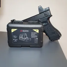 Mira holográfica de Metal para caza, visor de punto rojo RMR, colimador, reflejo Glock, compatible con Weaver carril de 20mm, Airsoft