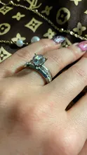 DOTIFI 316L anillos de acero inoxidable para mujeres clásico elevado 4 diente único Zirconia boda anillo de la joyería