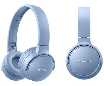 

PIONEER SE-S3BT BLUE ON-EAR HEADPHONES WIRELESS S3 WIRELESS HANDSFREE