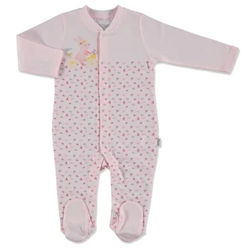 

ebebek Bebbek Summer Baby Girl Hello Supreme Crew-Neck Romper