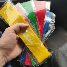 Bandas de resistencia para gimnasio Látex natural, equipo de entrenamiento de fuerza, expansor de goma para Yoga