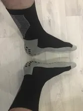 Calcetines de fútbol antideslizantes para adultos, calcetín profesional transpirable para baloncesto, fitness, gimnasio, Circulación de compresión