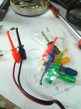 Probe Clip-Hook Grabber Test-Clip Crocodile Electronic-Testing Mini Single-Test Large