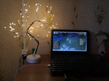 Night-Light Bonsai Indoor-Decoration Coquimbo-36/108 Home LEDS Wedding Party