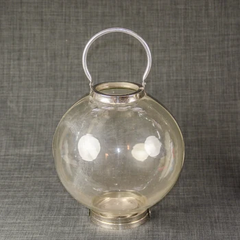 

Lantern glass round holder handle METAL 30X44