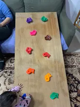 10 unids/set niños escalada niños piedras de la pared mano pies Tiene agarre Kits de juegos tiene la pared de piedra Fitness Juguetes