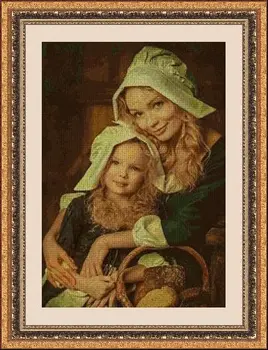 

CROSS STITCH KIT PANDATHREAD LADIES 31331