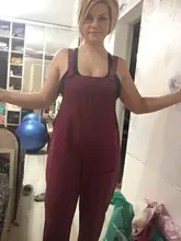 2019 nuevo jersey de mujer mono tirantes mono holgado Oversize señoras Pantalones de bolsillos de mono tanque pantalones de talla grande S-5XL