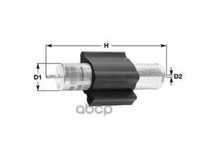 Фильтр Топливный Audi: A4/A5 2.0tdi/2.7td/3.0tdi 07- Clean filters арт. MG1669