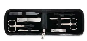 

Manicure Set for men, 8 Ave, black 5290 F N-MATT Drei Schwerter