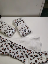 Medias de algodón con estampado de leopardo para niña y niño, medias para niña pequeña, ropa interior para chico 2020