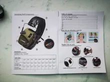 ZOHAN-orejera electrónica táctica para caza, auriculares con reducción de ruido, protección auditiva, NRR, 22db