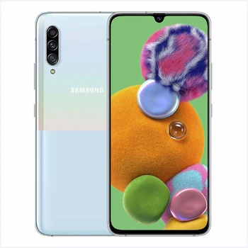 Перейти на Алиэкспресс и купить Samsung Galaxy A90 5G 6 ГБ/128 Гб белый односим-SM-A908B
