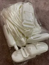 Joepada-Cuentas de silicona para dentición de bebé, accesorios para collar, mordedor de bebé, cordón de poliéster de 1,5mm, bricolaje, dijes de joyería, colgantes