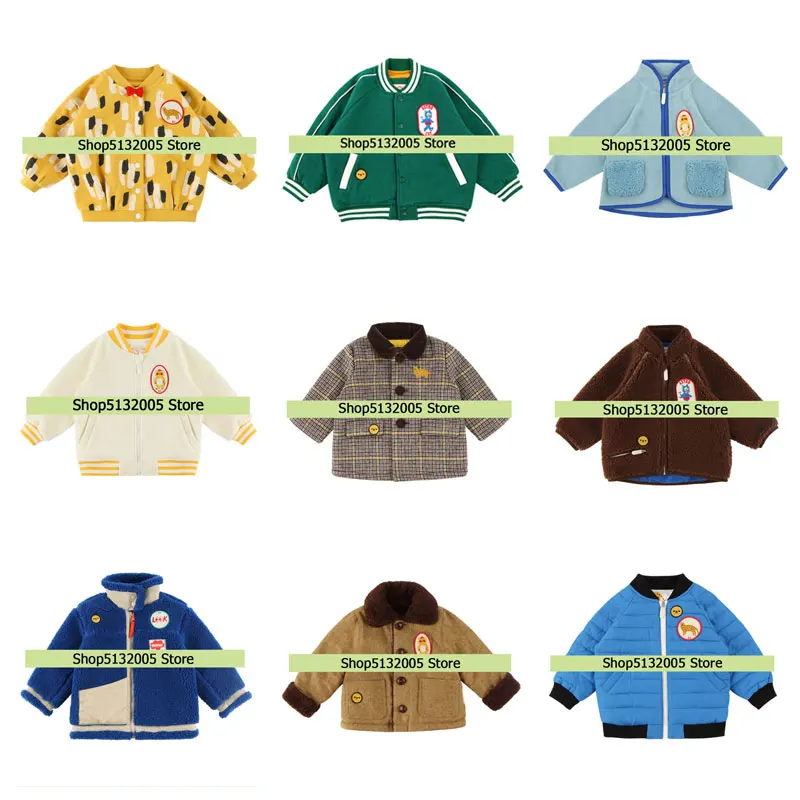 

IN STOCK Winter BEBE KIDS New Boy Girl Parkas Jacket Girls Spring Coat Clothes Boy Jacket Coat