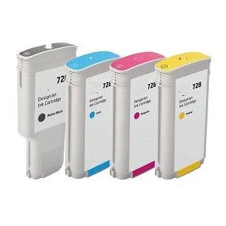 

300ml Black Pigment Com HP Designjet T730, T830 728BK