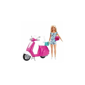 

Scooter with Barbie doll