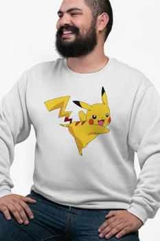 

Angemiel Wear Pikachu White Men 'S Sweatshirt