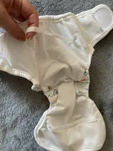 Pañal de tela lavable para bebé, cubierta impermeable con dibujos animados, de algodón, pañal de tela reutilizable, para recién nacido