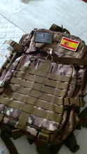 Mochilas tácticas militares de asalto para hombre, 50L, gran capacidad, 3P, EDC molle, bolsa para trekking, camping, caza