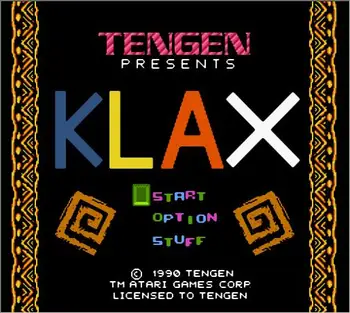 

Klax Game Cartridge for NES/FC Console