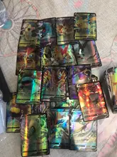 Juego de cartas de Pokémon francés GX V MAX VMAX, cartas brillantes, juego de batalla