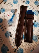 Correa de reloj de piel de ternero auténtica lisa, correa de reloj de negocios de 18mm, 20mm, 22mm y 24mm con hebilla de mariposa automática sólida