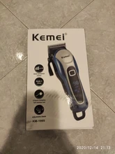 Cortadora de pelo eléctrica recargable por USB para hombres, cortadora de pelo profesional, pantalla LED Digital con 4 peines de límite 48