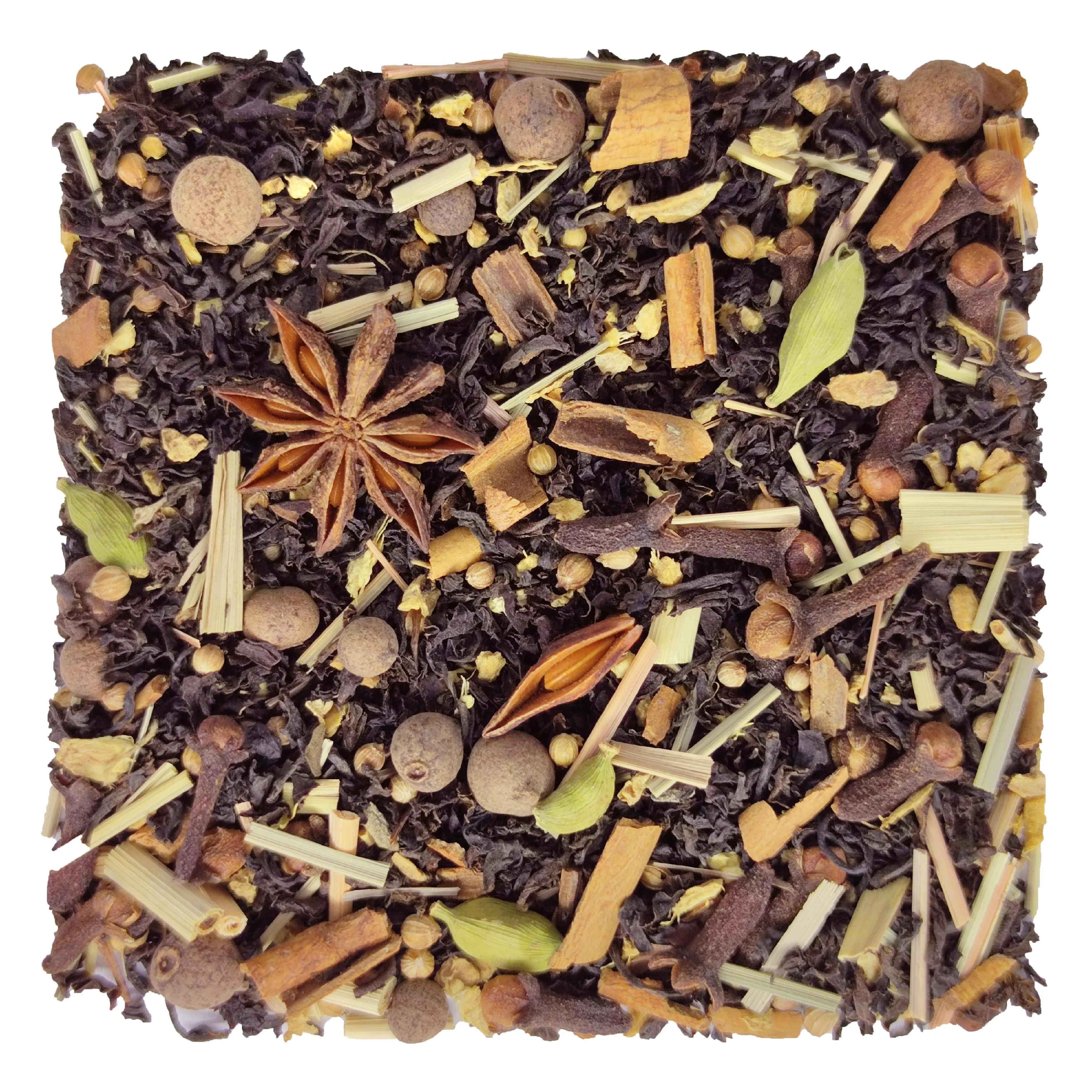 Black natural tea with additive medium leaf 100 g 