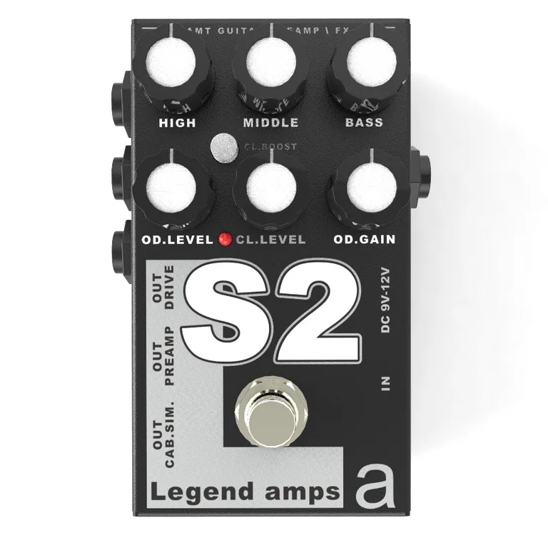 S-2 Legend Amps 2 Двухканальный гитарный предусилитель S2(Soldano), AMT Electronics