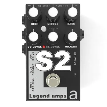 

S-2 legend amps 2 dual-channel guitar preamp S2 (Soldano), AMT Electronics