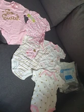 2021 5 unids/lote ropa de los muchachos del bebé unicornio de las Niñas Ropa niñas ropa de bebé 0-12M recién nacido 100% algodón ropa de bebé