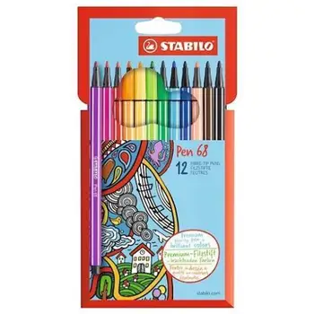

Pencil Case 12 markers pen 68 stabiloSTABILO9.36