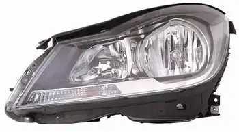 

MERCEDES HEADLIGHT CLASS C W204 SEDAN-COUPE 2011 C/MOT. ELEC. PARAB. BLACK Right Compatible