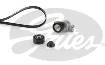 

GATES V-Ribbed Belt Set for PEUGEOT 206 PARTNER CITROEN XSARA BERLINGO