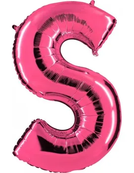 

Balloon Letter S 100cm Hot Pink-Foil Polyamide-G381F