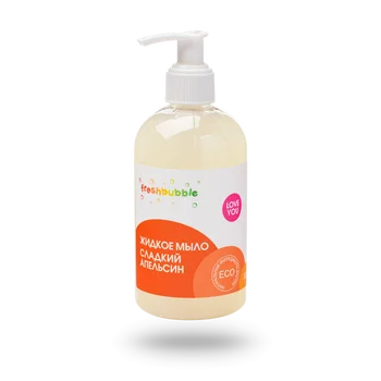 

Cosmetics, genuine cosmetics, Levrana, Леврана, Liquid soap, FBLS05, liquid soap "Sweet Orange", 300 ml