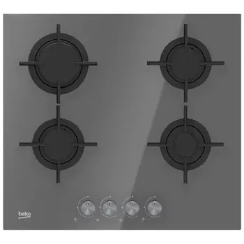 

Hob HIL G64222 SZG 4 Gas burners Gas color InoxBEKO252.03