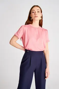 

Trendyol Lace Detail Knitted Blouse TWOSS20BZ1072