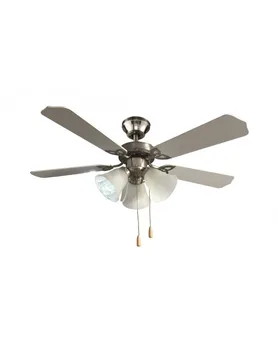

CEILING FAN, 3 LAMPHOLDER LIGHT E27 5 BLADES (3 SPEED). METAL SATIN. Ref. 42402-3SN