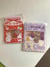 VanYi-adhesivo de papelería Kawaii, pegatinas coreanas de escritorio, dibujos animados, pegatina decorativa para uso diario, 45 Uds./PVC