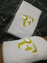 Pulsera deportiva de algodón para 100%, muñequera de tenis, raqueta, soporte deportivo para baloncesto, 1 unidad