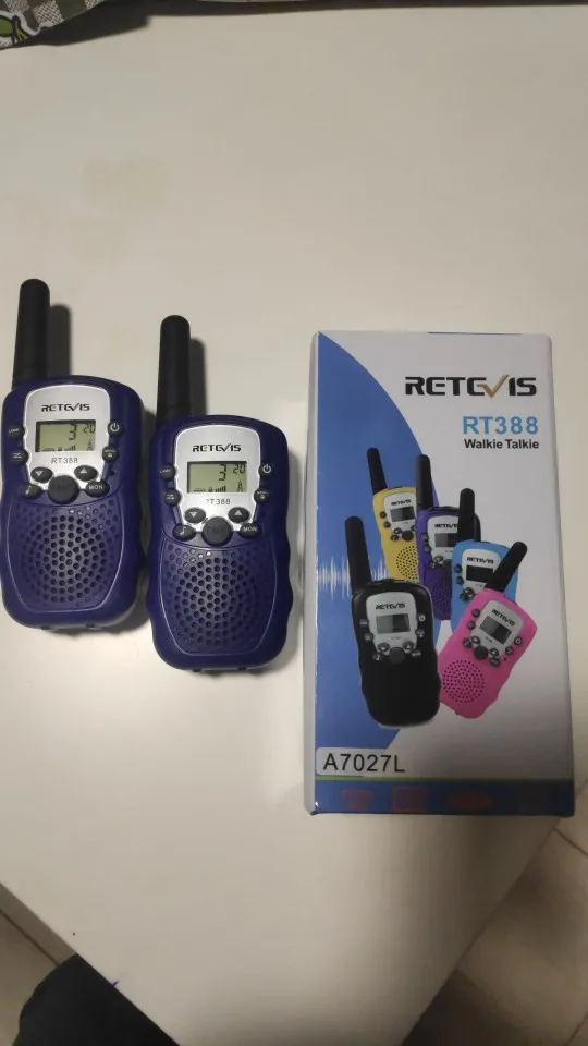 Retevis RT628 Toy Walkie Talkie 2pcs Mini Kids Radio 0.5W PMR PMR446 FRS  GMRS 8/22CH VOX Children 2 Way Radio Christmas Gift - Price history &  Review