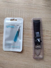 UTHAI Z08- Correa de cuero genuino para reloj, accesorios para reloj de 10-24mm, de colores marrones, de alta calidad