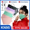 10/50/100pcs Adult FFP2 Mascarillas FPP2 Fish Mask kn95 certificadas mascarilla fpp2 homologada Protective face mask mascherina 1