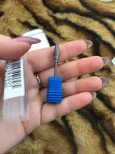 Dmoley-broca de clavo de cerámica para manicura, taladro eléctrico para máquina fresadora, limas de uñas, amortiguador, accesorios de equipo de arte de uñas